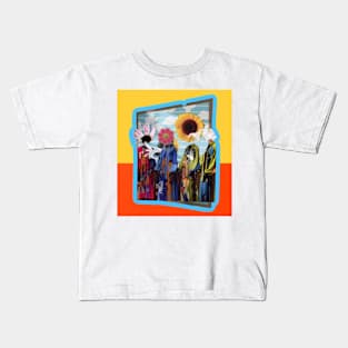 Flower Gang feat. Dopamine dressing Kids T-Shirt